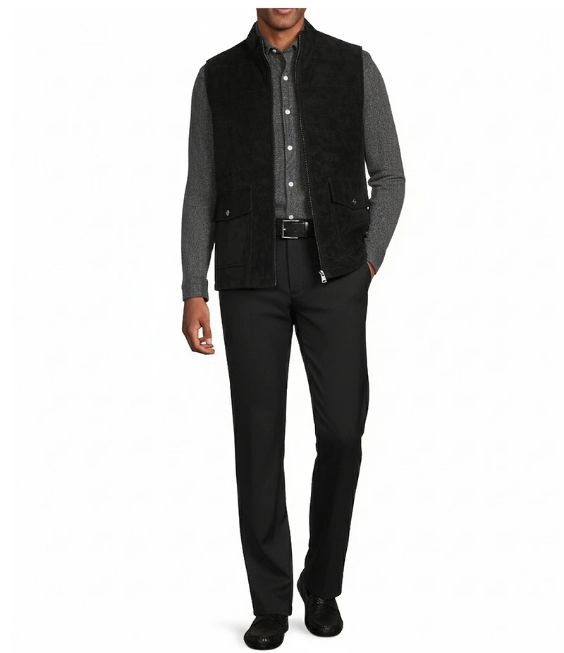 Hart Schaffner Marx Suede Reversible Vest