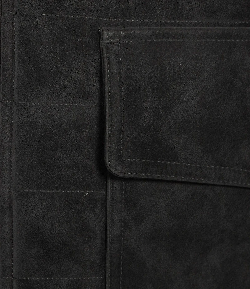 Hart Schaffner Marx Suede Reversible Vest