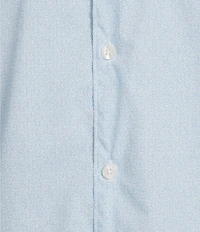 Hart Schaffner Marx The Blueprint Collection Short Sleeve Textured Woven Button Front Shirt
