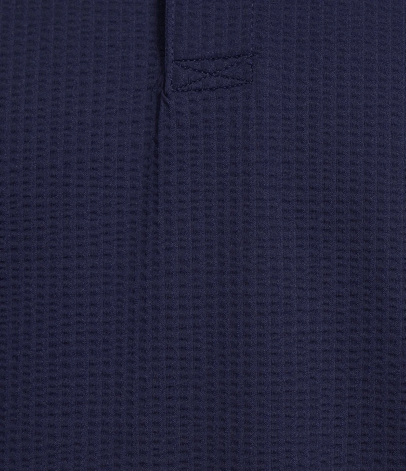 Hart Schaffner Marx The Driver Luxury Performance Short Sleeve Solid Textured Polo