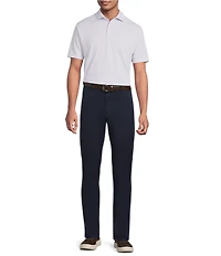 Hart Schaffner Marx Luxury Performance The Driver Short Sleeve Solid Textured Polo