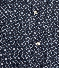 Hart Schaffner Marx The Mr. Classic Collection Long Sleeve Medallion Coatfront Shirt