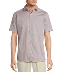 Hart Schaffner Marx The Mr. Classic Collection Short Sleeve Geo Print Shirt