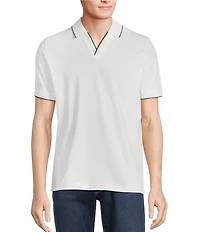 Hart Schaffner Marx The Mr. Classic Collection Short Sleeve Pique Shirt