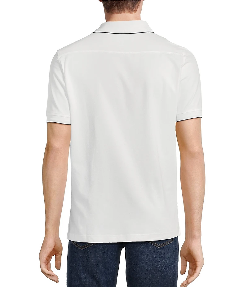 Hart Schaffner Marx The Mr. Classic Collection Short Sleeve Pique Shirt