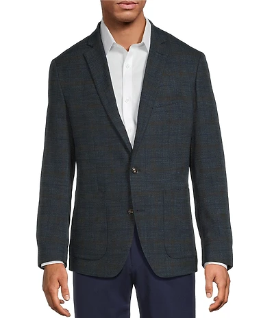 Hart Schaffner Marx The Reserve Collection HartFlex Texture Plaid Blazer