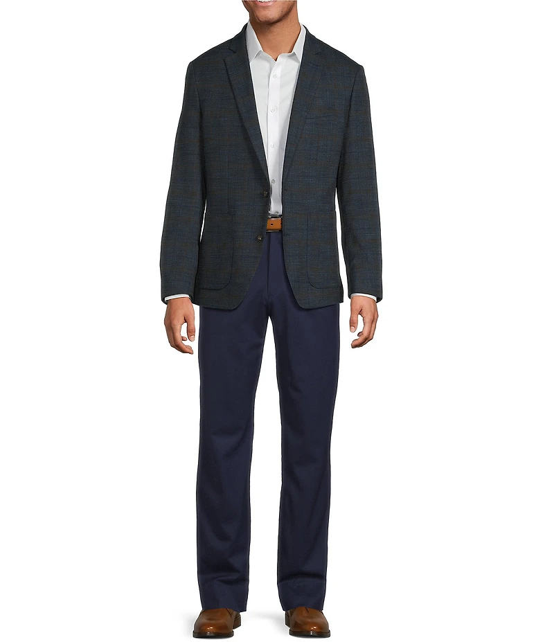 Hart Schaffner Marx The Reserve Collection HartFlex Texture Plaid Blazer