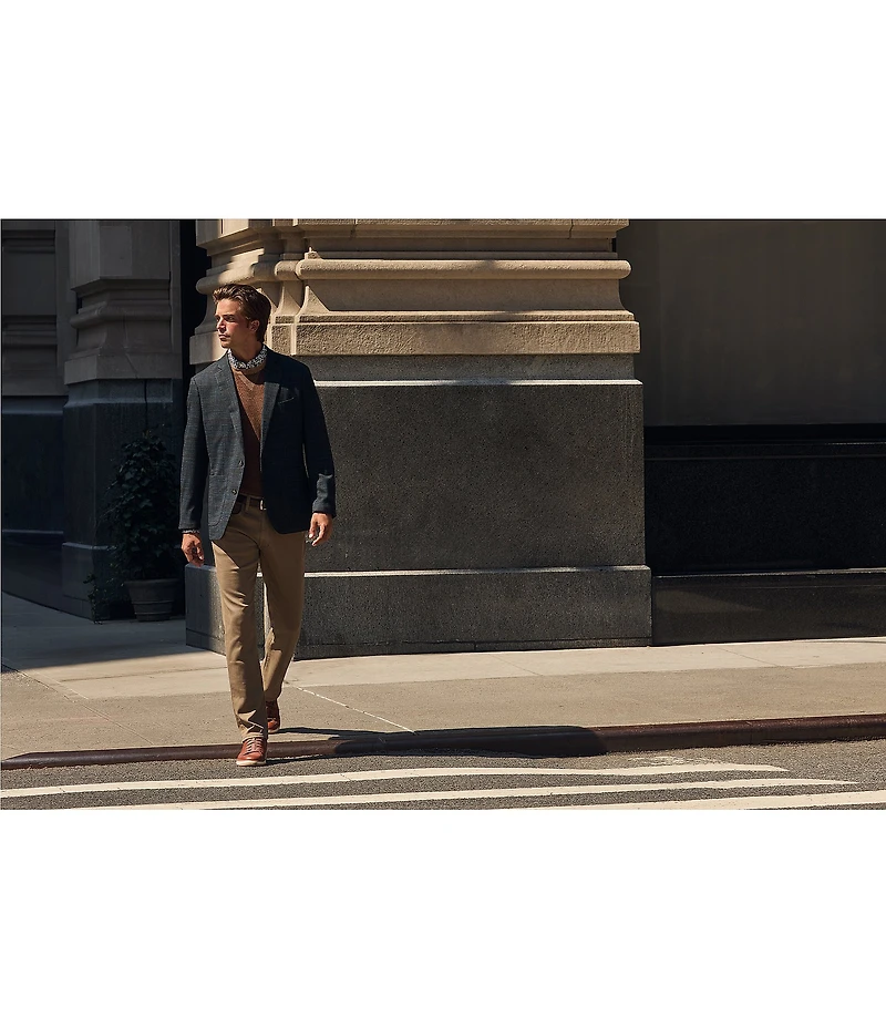 Hart Schaffner Marx The Reserve Collection HartFlex Texture Plaid Blazer