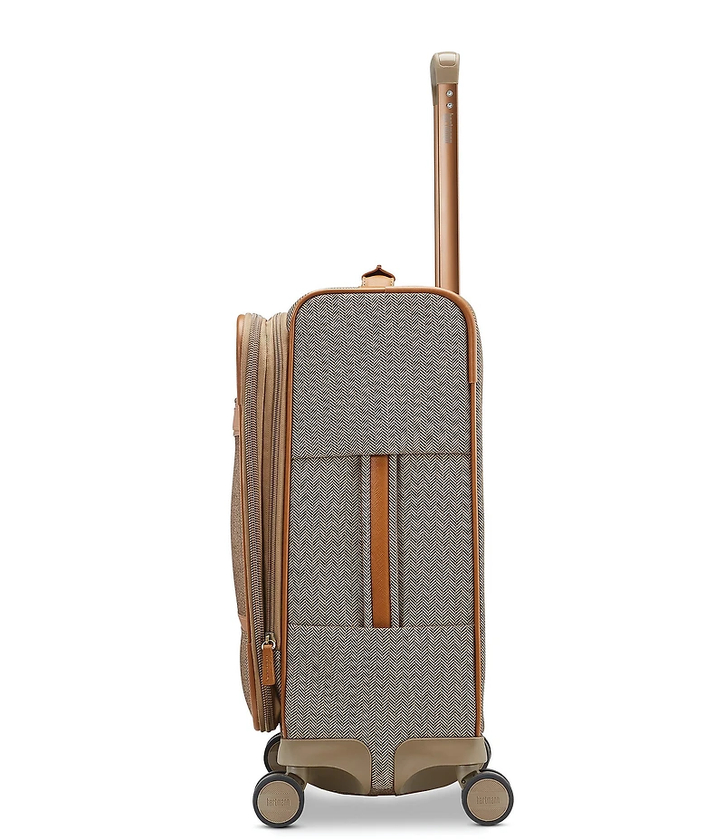 Hartmann Herringbone Deluxe Domestic Spinner Suitcase