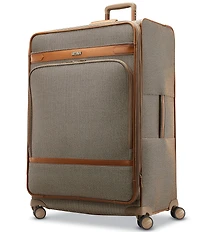 Hartmann Herringbone Deluxe Large Expandable Spinner Suitcase