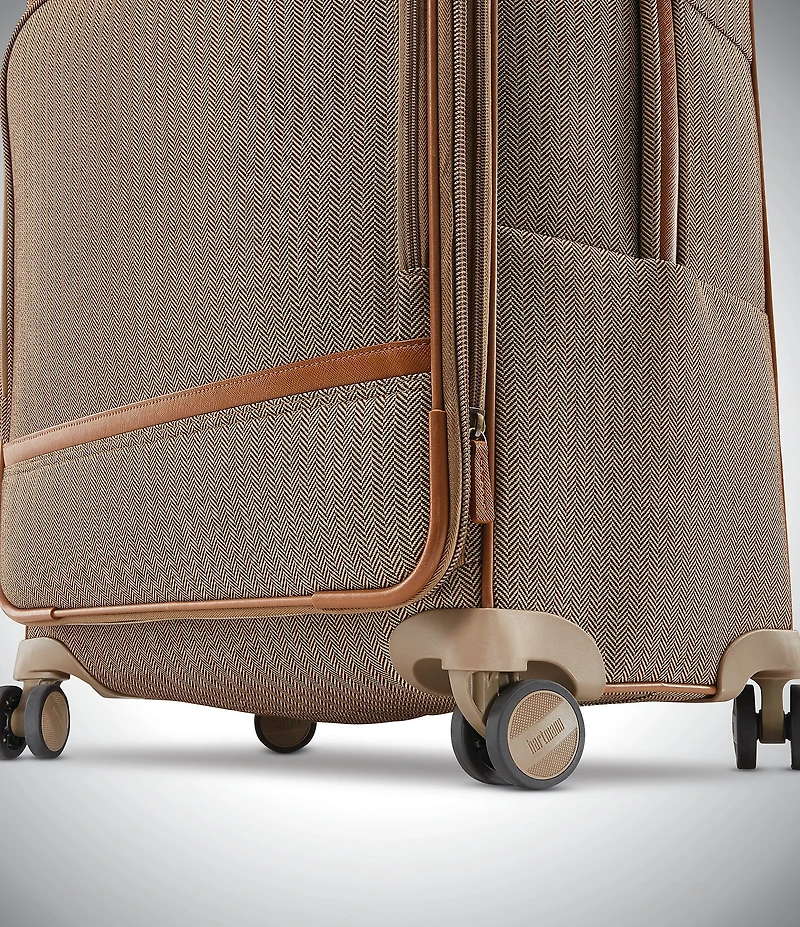 Hartmann Herringbone Deluxe Large Expandable Spinner Suitcase