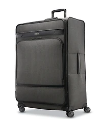 Hartmann Herringbone Deluxe Large Expandable Spinner Suitcase