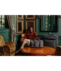 Hartmann Herringbone Deluxe Large Expandable Spinner Suitcase