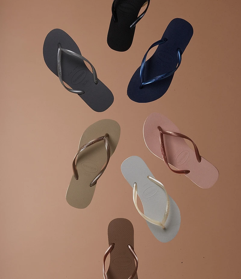 Havaianas Slim Metallic Flip-Flops