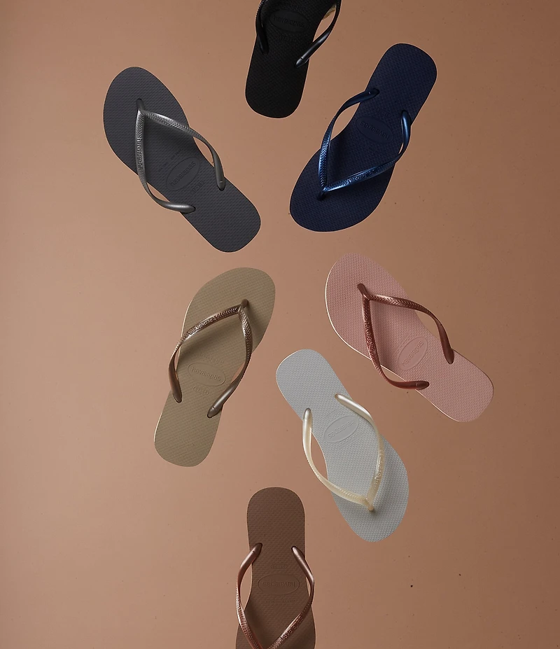 Havaianas Slim Metallic Flip-Flops