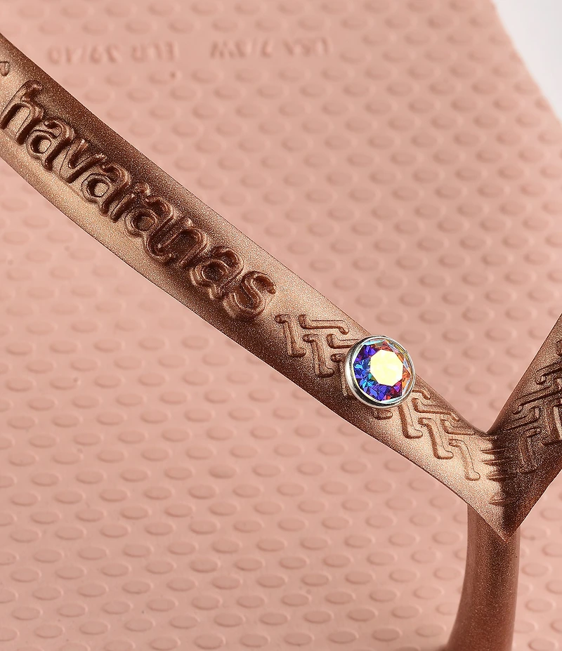 Havaianas Women's Slim Crystal SW II Flip Flops