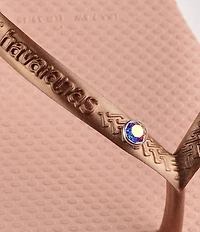 Havaianas Women's Slim Crystal SW II Flip Flops