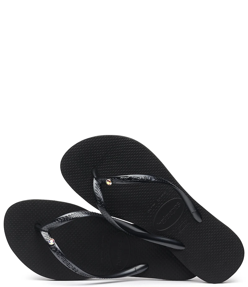 Havaianas Women's Slim Crystal SW II Flip Flops