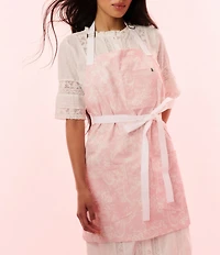 Hedley & Bennett x LoveShackFancy Toscana Toile Cropped Essential Apron