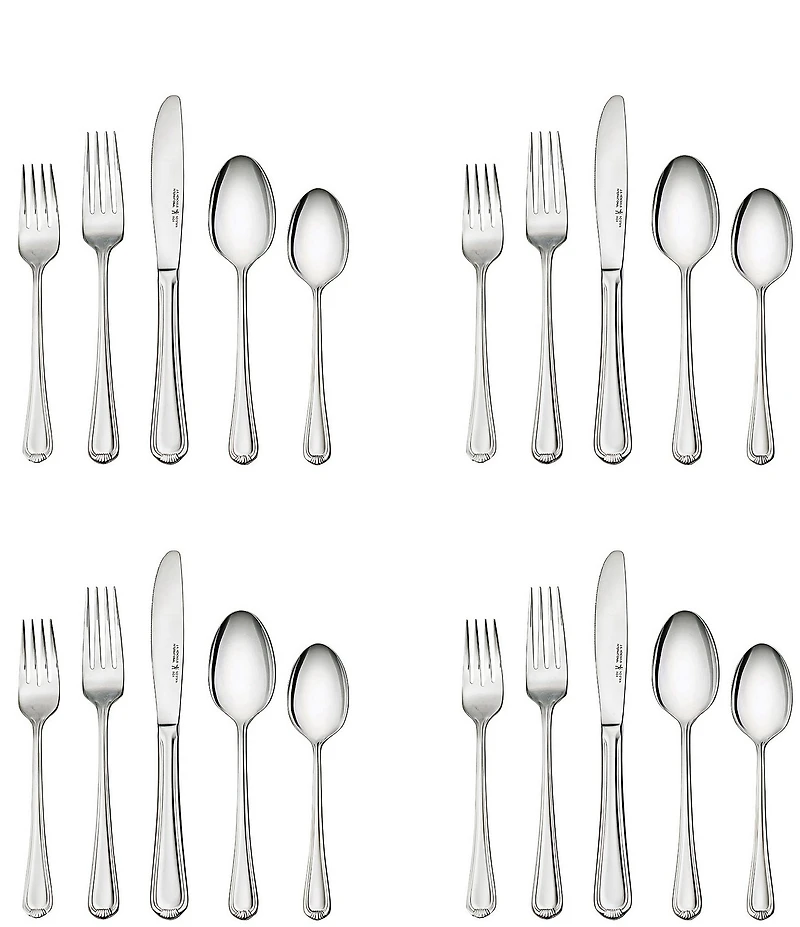 Henckels Alcea 20-Piece Stainless Steel Flatware Set