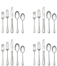 Henckels Alcea 20-Piece Stainless Steel Flatware Set