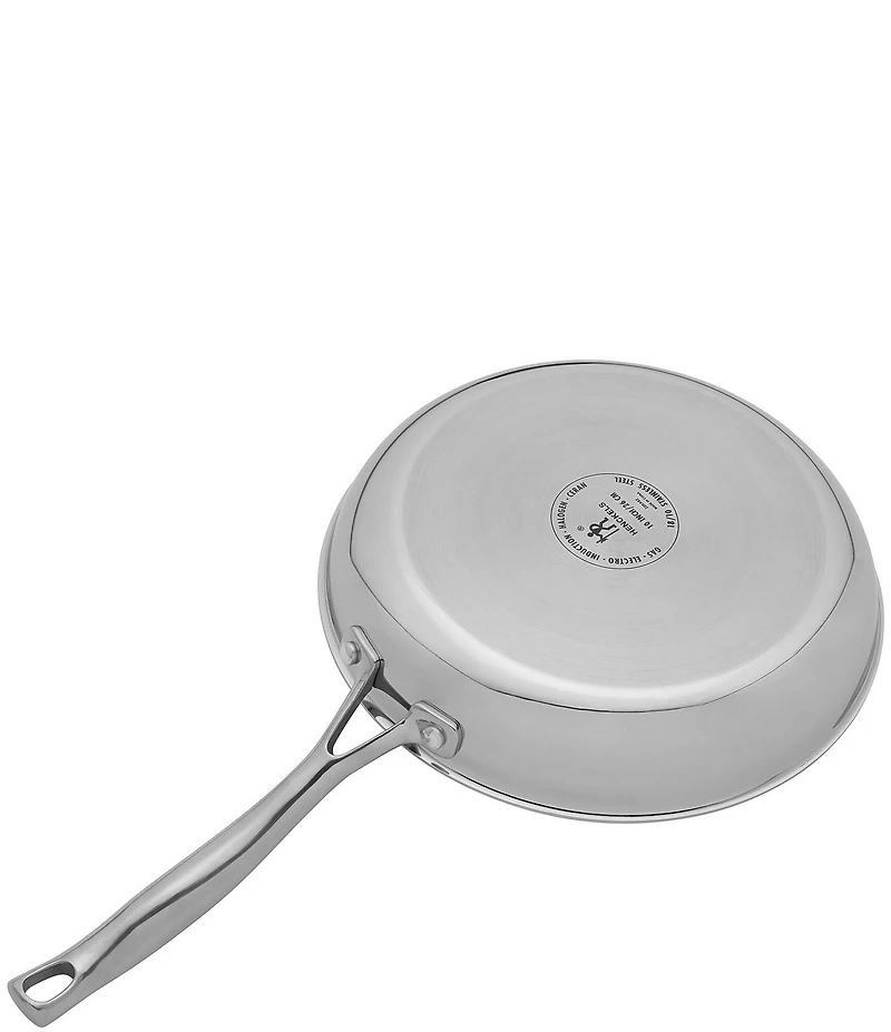Henckels Clad H3 10#double; Stainless Steel Ceramic Nonstick Fry Pan with Lid
