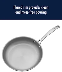 Henckels Clad H3 2-Piece Stainless Steel Fry Pan Set