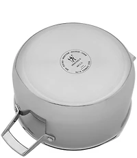 Henckels Clad H3 6-qt. Stainless Steel Dutch Oven with Glass Lid