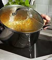 Henckels Clad H3 6-qt. Stainless Steel Dutch Oven with Glass Lid