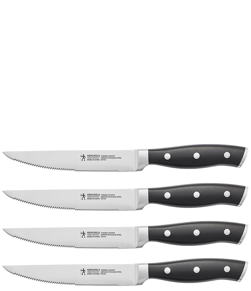 Henckels Forged Accent Steak Knives, Set of 4