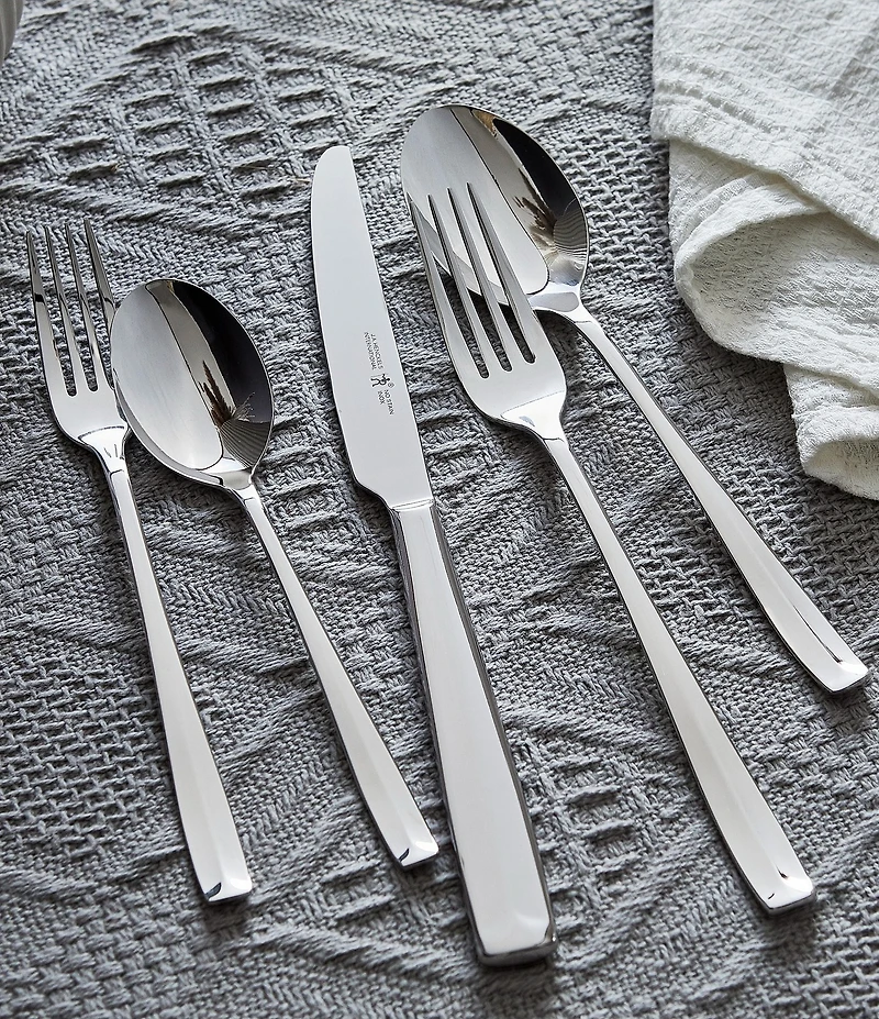 Henckels Lani 18/10 Stainless Steel Flatware Set, Service for 12