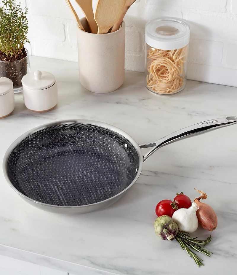 Henckels Paradigm Ceramic 10-inch Stainless Steel Dual Performance Fry Pan