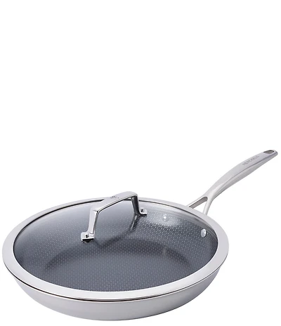 Henckels Paradigm Ceramic 12#double; Stainless Steel Dual Performance Fry Pan With Lid