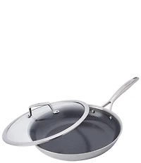 Henckels Paradigm Ceramic 12#double; Stainless Steel Dual Performance Fry Pan With Lid