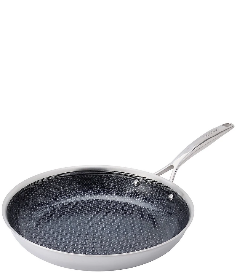 Henckels Paradigm Ceramic 12#double; Stainless Steel Dual Performance Fry Pan With Lid