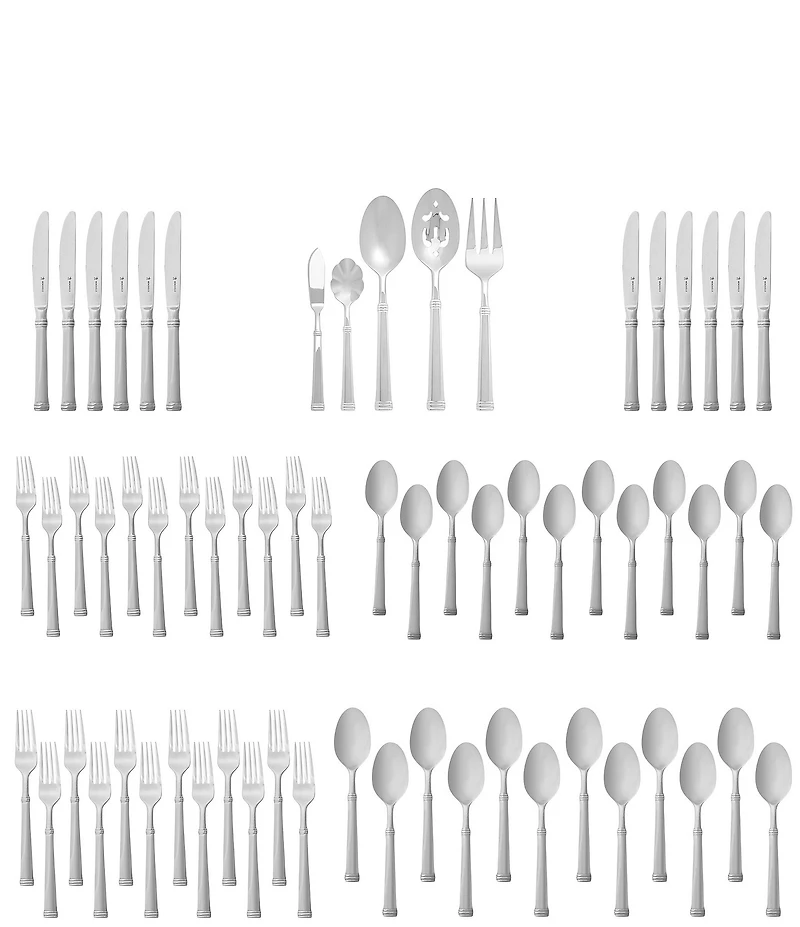 Henckels Plaza 65-Piece Stainless steel Flatware Set
