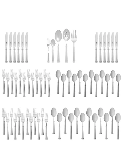 Henckels Plaza 65-Piece Stainless steel Flatware Set