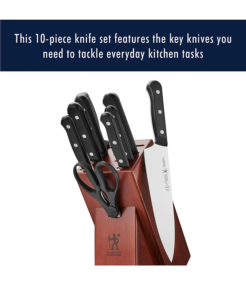 Henckels Solution 10-Piece Knife Block Set
