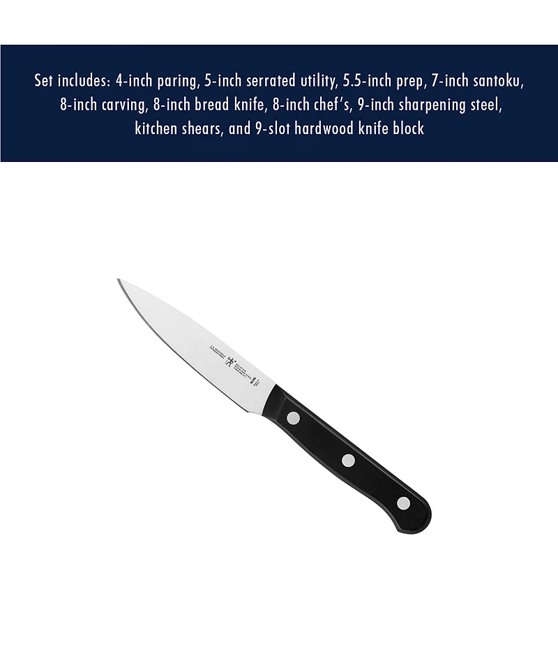 Henckels Solution 10-Piece Knife Block Set