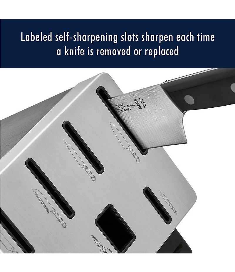 Henckels Solution 16-Piece Self-Sharpening Knife Block Set