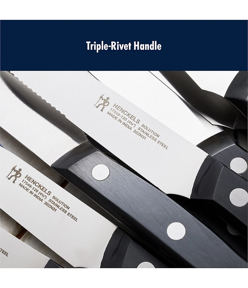 Henckels Solution Steak Knives, Set of 8