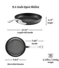 Hestan Titum Fusion™ Collection 2-Piece Nonstick Open Skillet Set