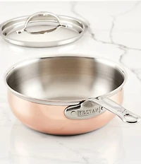 Hestan CopperBond Copper Induction Saucier Pan, 2-Quart