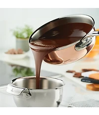 Hestan CopperBond Copper Induction Saucier Pan, 2-Quart