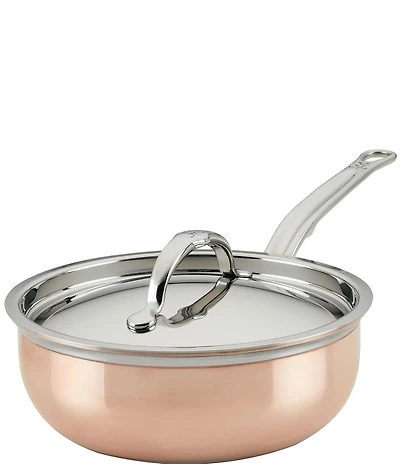 Hestan CopperBond Copper Induction Saucier Pan, 2-Quart