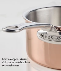 Hestan CopperBond® Aura™ 2.0qt Professional Copper Saucier With Lid