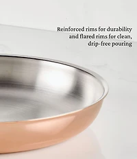 Hestan CopperBond® Aura™ Professional Copper Skillet