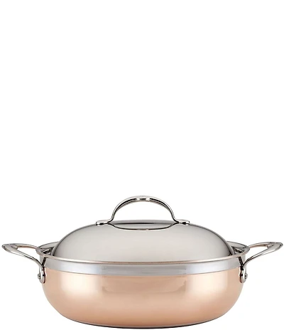 Hestan CopperBond Copper Induction Dutch Oven, 5-Quarts