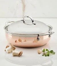 Hestan CopperBond Copper Induction Dutch Oven, 5-Quarts