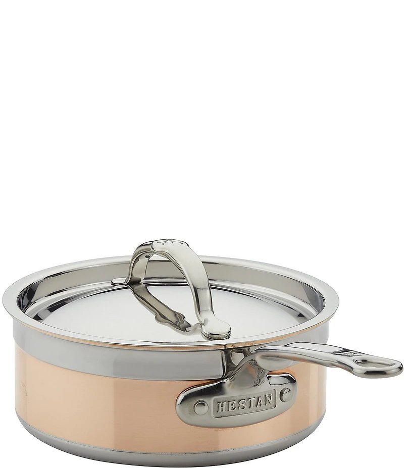 Hestan CopperBond Induction Copper Saucepan